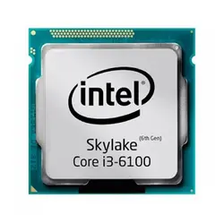 پردازنده  Intel Skylake Core i3-6100T Tray CPU