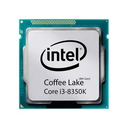 پردازنده تری اینتل Comet Lake Core i3-8350K