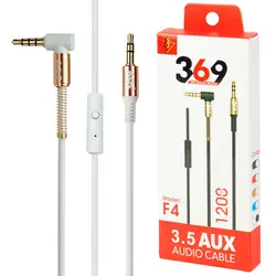 کابل ریموت دار Universal Brand 369 F4 AUX 1.2m یکسر L