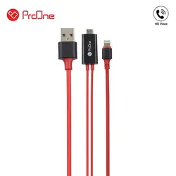 کابل تبدیل ProOne PCH75 Lightning to HDMI 1.8m