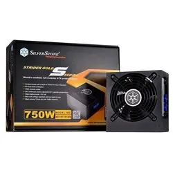 منبع تغذیه کامپیوتر  سیلورستونe Strider Gold S SST-ST75F-GS V3.0 750W Power Supply