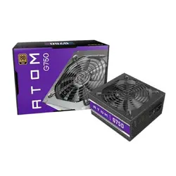 منبع تغذیه کامپیوتر انتک Atom G750 Gold Full Modular 750W Power Supply