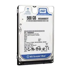 هارد اینترنال   Western Digital Blue WD5000LPCX 500GB 2.5