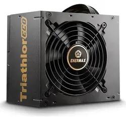 منبع تغذیه کامپیوتر  پاور انرمکس مدل Triathlor ECO با توان 1000 وات دارای گواهینامه 80Plus Bronze است.