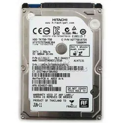 هارد اینترنال  Hitachi Travelstar 5K750 hard drive - 750 GB