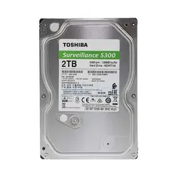 هارد اینترنال  Toshiba HDWT720UZSVA S300 Surveillance 2TB 128MB Cache Internal Hard Drive