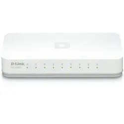 سوییچ 8 پورت گیگابیتی و دسکتاپ دی-لینک مدل DGS-1008