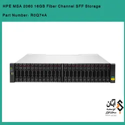 دستگاه ذخیره‌ ساز HPE MSA 2060 16GB FC SFF STORAGE