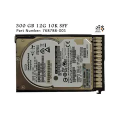 هارد سرور اچ پی 300GB 12G SAS 10K SFF HDD