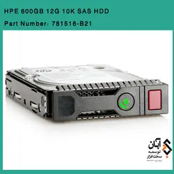 هارد سرور اچ پی 600GB 12G SAS 10K SFF HDD