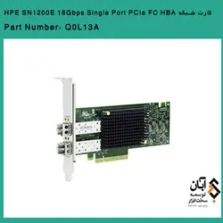 کارت شبکه HBA سرور اچ پی HPE SN1200E 16GB Single Port FC