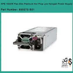 پاور سرور اچ پی HPE 1600W Flex Slot Platinum Hot Plug Low Halogen