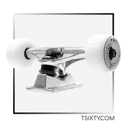 اسکیت برد کامل MIM مدل Eco Polarity رنگ زرد