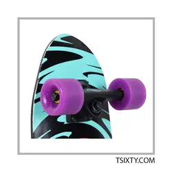 اسکیت کروزر Black Market مدل Purple Chrome W
