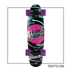 اسکیت کروزر Black Market مدل Purple-Chrome
