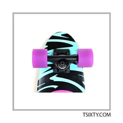 اسکیت کروزر Black Market مدل Purple-Chrome