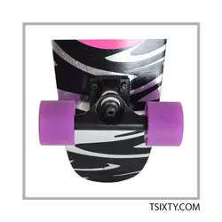 اسکیت کروزر Black Market مدل Purple-Chrome