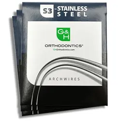 آرچ وایر استیل G&H Orthodontics - فروشگاه تجهیزات دندانپزشکی یوکلید