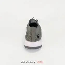 کفش راحتی مدل اسکچرز طوسی تیره