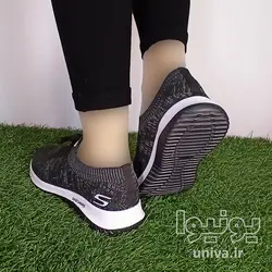 کفش اسپرت مدل اسکچرز مشکی سنگی