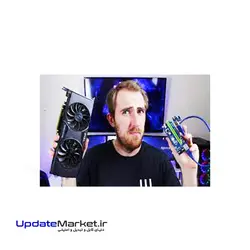 رایزر کارت گرافیک مدل 009S Plus استیل سر طلایی برد - فروشگاه اینترنتی آپدیت مارکت