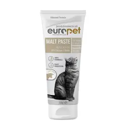 خمیر مالت گربه با طعم گوشت-europet malt paste with beef