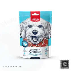 غذای تشویقی سگ ونپی مدل Chicken Jerky Strips وزن 70 گرم