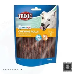 تشویقی سگ دنتال TRIXIE با طعم شتر مرغ