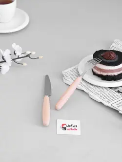 چنگال غذا خوری دسته بامبو