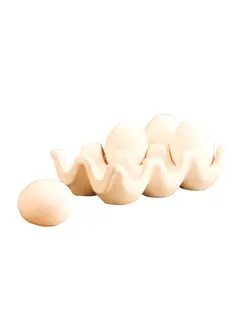 جا تخم مرغی سرامیکی 6 خانه