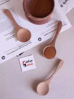 پیمانه چوبی کوچک مخصوص ادویه