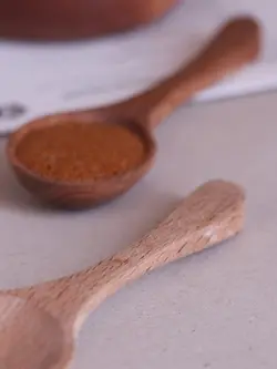 پیمانه چوبی کوچک مخصوص ادویه