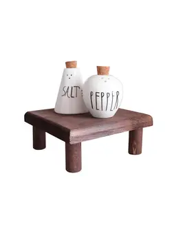 چهارپایه چوبی کوتاه مربع (رایزر آشپزخانه)