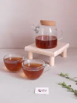 چهارپایه چوبی کوتاه مربع (رایزر آشپزخانه)