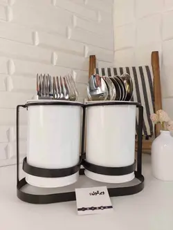 جا قاشقی دوقلو استند دار