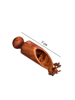 پیمانه ادویه چوبی مدل سرتاس