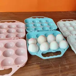 جا تخم مرغی کیفی 12 عددی مسافرتی