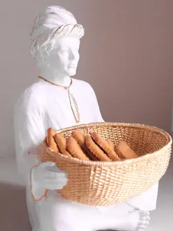 سبد میوه و تنقلات طرح مجسمه عثمانی (مرد)