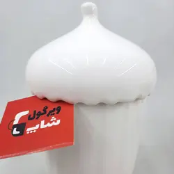 قندان سرامیکی طرح بلوط