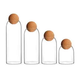بانکه پیرکس استوانه ای با درب توپی