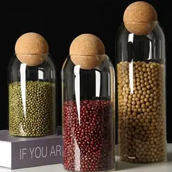 بانکه پیرکس استوانه ای با درب توپی