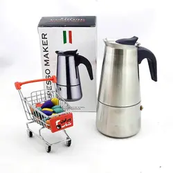 قهوه جوش اسپرسو ساز 4کاپ استیل