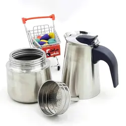 قهوه جوش اسپرسو ساز 4کاپ استیل