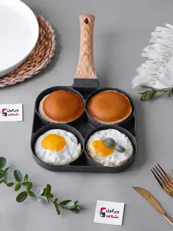 تابه پنکیک و تخم مرغ 4 تایی