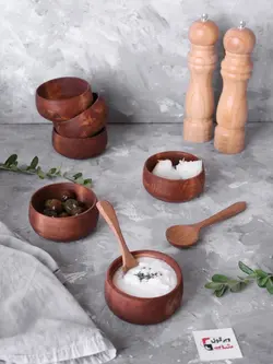 کاسه چوبی ماست خوری