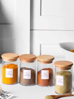 لیبل بانکه حبوبات، ادویه و مایعات