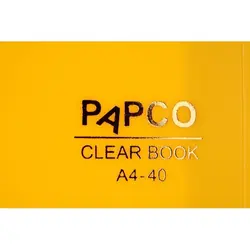 کلیر بوک 40 برگ پاپکو A4-40