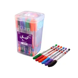 خودکار کیان چند رنگ بسته 50 عددیقیمت عمدهkian pencil pack 50