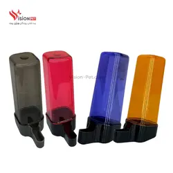 آب خوری طوطی سانان و پرندگان - 80 سی سی مدرج - شفاف و نشکن