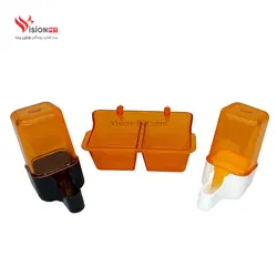 آب خوری کوچک پرندگان (دارویی) 50 سی سی - مدرج